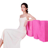 French Light Wedding Dress Bride Simple Breast-Shape With Demeanor Super Fairyen Beauty Bride Go Out To Yarn Welcome Wedding Dress HZ0517