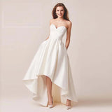 Wedding Dress 2026 New Breast-Wearing Evening Dress Bride Simple Banquet Party Temperament Light Wedding Dress HZ0517