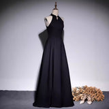 Banquet Evening Dress Women 2026 New Black Fashioned Adult Piano Performance Competition Competition HZ0517