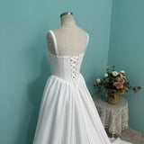White Sling Ribbon Ribbon Dress 2026 New Temperament Simple French Bridal Engagement Trip To Shoot Out Of The Yarn HZ0517