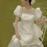 French-Style Linden Light Wedding Dress 2026 Spring New Bridal Maidtail Dress HZ0517