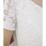 Large-Size Wedding Dress 2026 New Fat MM Bride Simple Thin Lace Long V-Neck Out Yarn Shot Light Wedding Dress HZ0517