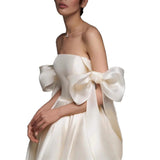 2026 New Sling Bow Design Light Yarn Banquet Party Daily Dress Engagement Trip Elegant Dress HZ0517