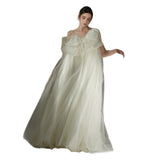 In The Fugitive Princess French Light Wedding Dress Morning Dress Wedding Dress Wedding Dress Light Luxury High-End Dress HZ0517