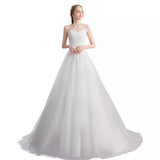 Main Wedding Dress 2026 New French Bride Wedding Stupor Rice White Simple Light Wedding Dress HZ0517