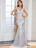 Ladies Dress Temperament Long Solid Color Slim-Fit Dress HZ0517