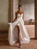 French Linden Light Wedding Dress 2026 New Braping Court Showing Thin Open Super Xian Sen Family Travel Yarn Dress HZ0517