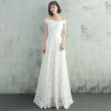 White Evening Dress Dress Women 2026 New Banquet Host A Simple Door To Welcome Dress HZ0517