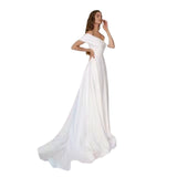 A Dingy Shoulder Dress 2026 Spring New Catwalk Banquet Dress HZ0517