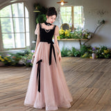 Banquet Evening Dress Dress 2026 New Engagement High-End Light Luxury Small Host Female Senior Feeling Beautiful Adult Ceremony HZ0517