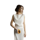 Simplicity Of The Thinous Tour Repair Slim Thin Wedding Dress New Bride Bare Back Small Tail Evening Dress HZ0517