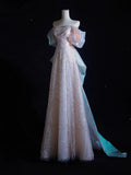 French Light Luxury Heavy Industry Evening Dress Shoulder High-End Squint Fishtail Welcome To Go Out Light Wedding Dress Dress Dress HZ0517