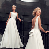 2026 Spring New Simple Set Of Simple And Light Wedding Dress Fashion Body-Discsed Tailed Sen Style Wedding Dress HZ0517