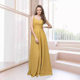 Evening Dress Bridesmaids Dress Long Dress With Thin Shoulder Bridesmaid Dress Fashion Dress HZ0517