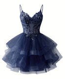 Shiny Liangliang Short Back School Festival Dress 2026 Fine Shoulder Belt Short Ball Dresses Bow Cocktail Party Gift HZ0517