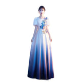 Grand Choir Performance Dress Women's Dress 2026 New Temperament Adult Poetry Recitation Command Costume Stage Art Exam Performance Suit HZ0517
