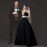 French-Style Linden Light Wedding Dress 2026 New Bridal Yarn Boobs Long Simple Atmospheric White Evening Dress HZ0517