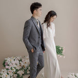 French-Style Fascling Light Wedding Dress 2026 New Bridal Small Temperament Welcome To Go Out Yarn Small Tail White Dress HZ0517