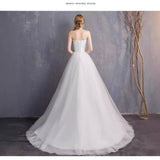 Main Wedding Dress 2026 New French Bride Wedding Stupor Rice White Simple Light Wedding Dress HZ0517