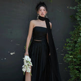 Light Wedding Dress Morning Robe Bridal Certificate Temperament Simple Set Of Small Small Bras Dress Female HZ0517