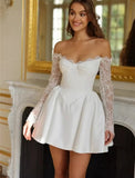 Sexy Light Wedding Dress 2026 New Bridal French Simple Travel Shoot Small Dress HZ0517