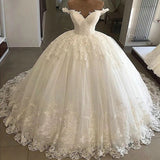 2026 New Mid-Rise Fishtail White Long Cotton V-Neck French Thin Retro Lace Wedding Dress Supply HZ0517