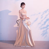 Choir Performance Suit 2026 New Temperament Annual Meeting Presided Over The Dress Women's Poetry Recitation Performance Of The New Long Dress HZ0517