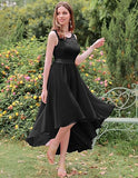 2026 Prom Dress Wedding Formal Sleeveless Lace Cocktail Party Flowing Long Money Back To School Festival Girl Dress HZ0517