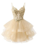 Shiny Liangliang Short Back School Festival Dress 2026 Fine Shoulder Belt Short Ball Dresses Bow Cocktail Party Gift HZ0517