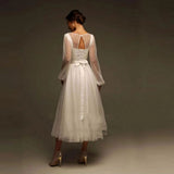 Ladies Evening Dress A Short Dress Wedding Ball Elegant Dress HZ0517