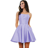 Dress Short-Singing Noodles Students Fine Shoulder With Ball Party HZ0517