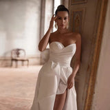 French Linden Light Wedding Dress 2026 New Braping Court Showing Thin Open Super Xian Sen Family Travel Yarn Dress HZ0517