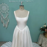 White Sling Ribbon Ribbon Dress 2026 New Temperament Simple French Bridal Engagement Trip To Shoot Out Of The Yarn HZ0517