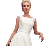 2026 Spring New Simple Set Of Simple And Light Wedding Dress Fashion Body-Discsed Tailed Sen Style Wedding Dress HZ0517
