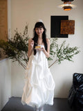French Light Wedding Dress Bridal Toast Banquet Dress Bras Boobs Are Daily Engagement Party Dress Light Luxury Niche HZ0517