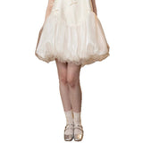 French-Style Fasing High-End Morning Robe Light Wedding Dress Dress New Bridal Certificate Registration Short Adult Dress Dress HZ0517