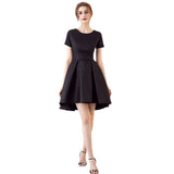 Black Banquet Evening Dress Women Can Usually Wear Short Small Chair Dress Temperament Dress HZ0517