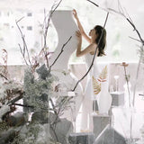 2026 New French Light Wedding Dress Bride Wedding With A Simple Slingant Slingant HZ0517