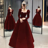 A Toasting Dress Bridal Atmospheric Red Fashion Evening Dress Women Summer Wedding Engagement Usually Wear A Small Elegant HZ0517