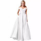 Wish-Shouldered Stew Formal Dress 2026 New Simple Shoulder Multi-Color Evening Dress Dress HZ0517