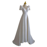 Simplicity Light Wedding Bride Wedding 2026 New Simple Atmosphere French Hepburn Retro Light Yarn Go Out Yarn HZ0517