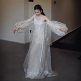Super Fairy Sensian Morning Woman Bride 2026 New High-Sensing Small Engagement Dress Dress Girl Wedding Dress HZ0517