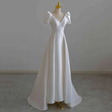 Simplicity Light Wedding Bride Wedding 2026 New Simple Atmosphere French Hepburn Retro Light Yarn Go Out Yarn HZ0517