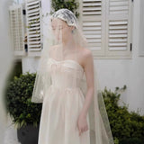 Bride Light Wedding Dress Female French Go Out To Syarsen Marriage Engagement Toasting Small Corset Dress HZ0517