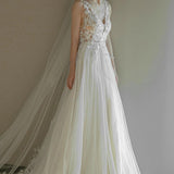 Sen System Super Fairy Light Wedding Dress Spring New French Retro Lace Tail Simple Atmosphere Welcome Slings HZ0517