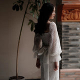 Korean Light Wedding Dress 2026 New Retro Yarn White Simple Engagement Small Tail Dress HZ0517