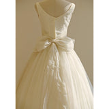 French Slings Light Wedding Dress Small Bridal Certificate Registration Daily Travel Temperament Simple Engagement Dress Spring HZ0517