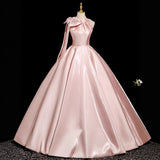Pink Evening Dress Birthday Ceremony Gentle High-Sensing Dress Dress Engagement Fairy At The Runaway Princess Dress Elegant HZ0517