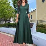 Dress 2026 New Banquet Dress Ebay Lace Long Evening Dress HZ0517