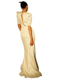 Scensing Light Wedding Dress 2026 Spring New Bridal Simple Temperament Retro Travel Fishtail Banquet Dress HZ0517